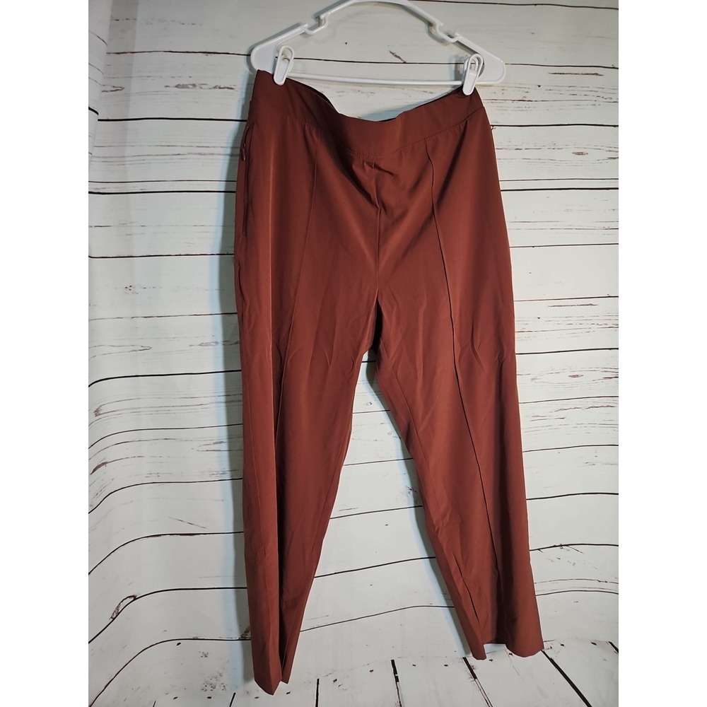Chicos‎ Zenergy UPF Neema  Pants  Sable BROWN SIZE 14 R NWT